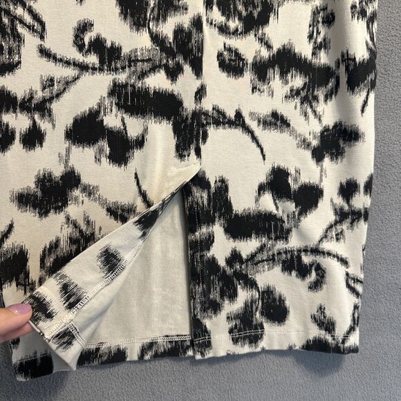 NWT Bryn Walker Sloan Midi Pencil Skirt Abstract Floral‎ Print Stretch Size XXS - Picture 7 of 9